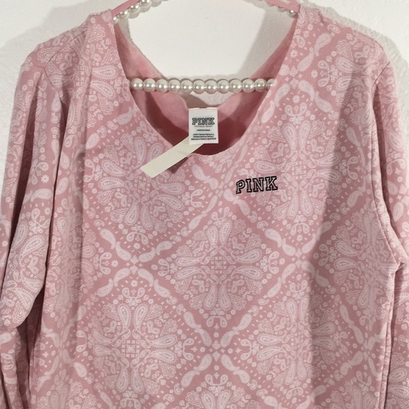 PINK LIMITED EDITION EVERYDAY LOUNGE OPEN NECK NEW - Picture 4 of 9